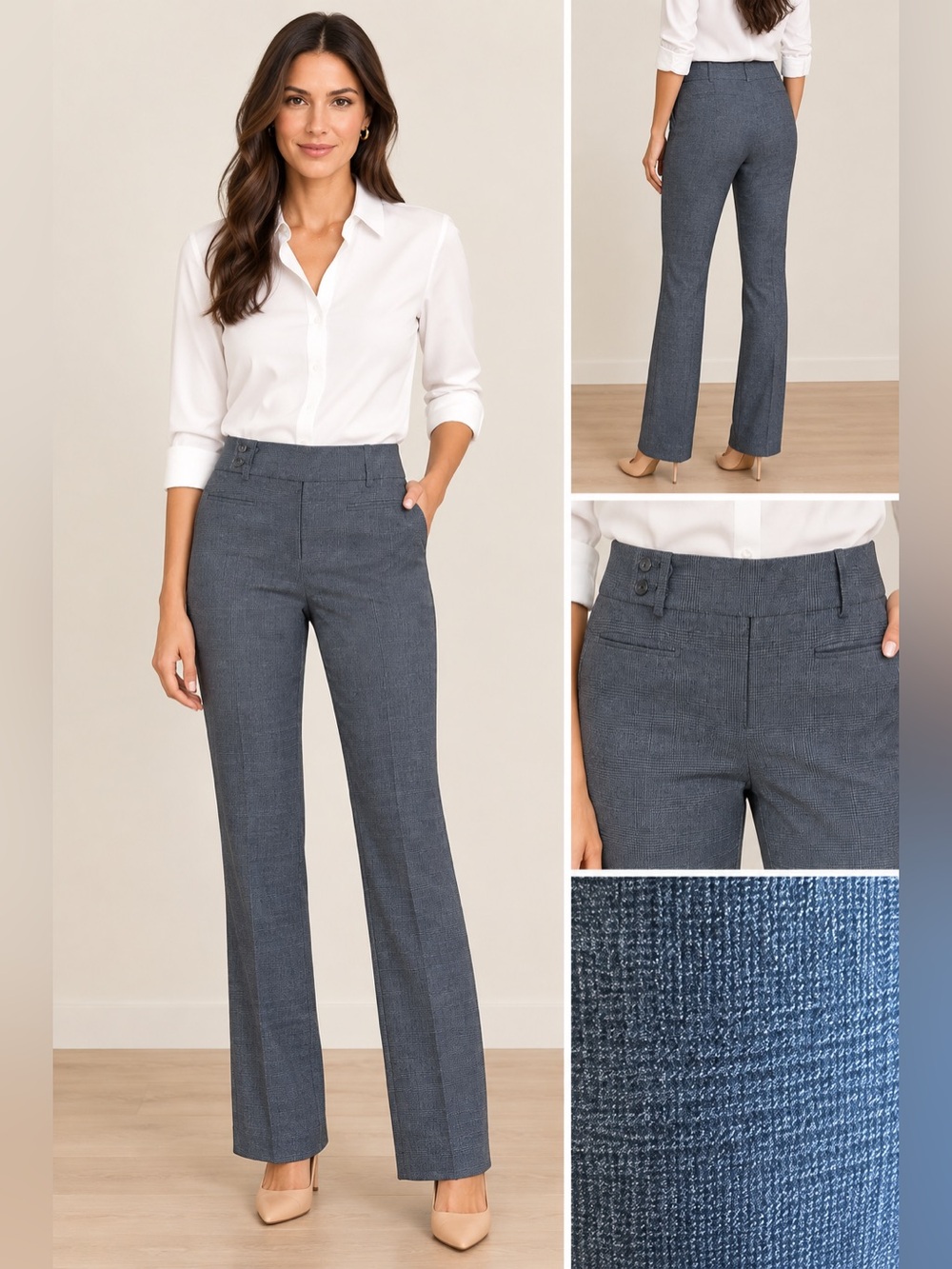 Ann Taylor LOFT Mid-Rise Dress Pants for Women - Marisa Fit